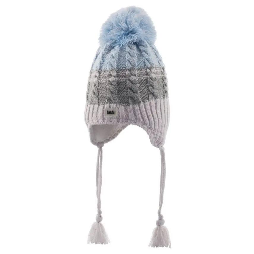 Kitti Erkek Bere Kulaklı Krem 1-4Yaş Asortili - 1