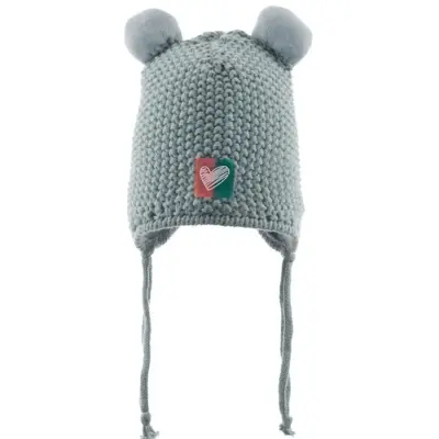 Kitti Kız Bebek Eldiven Atkı Bere Takım Mint 0-18 Ay (1)