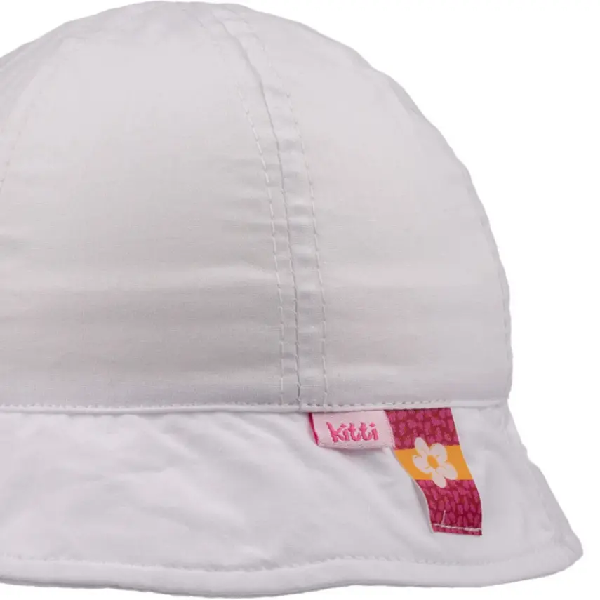 Kitti Kız Bebek Maksi Düz Şapka 0-18 Ay  Beyaz - 2
