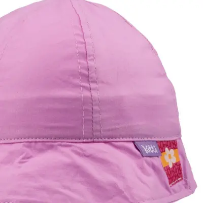 Kitti Kız Bebek Maksi Düz Şapka 0-18 Ay Şeker Pembe (1)