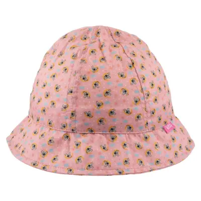 Kitti Kız Bebek Şapka Maksi Pudra 1-3Yaş