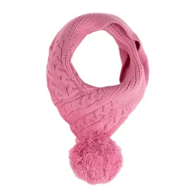 Kitti Kız Çocuk  Eldiven Atkı Bere Takım 0-18 Ay Pembe  - 3