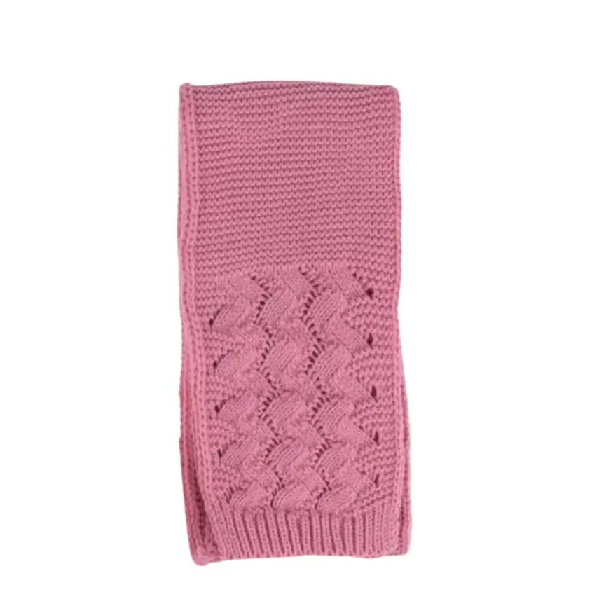 Kitti Kız Çocuk  Eldiven Atkı Bere Takım 1-4Yaş Pembe  - 4