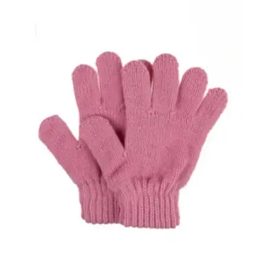 Kitti Kız Çocuk Eldiven Atkı Bere Takım 1-4Yaş Pembe - 3