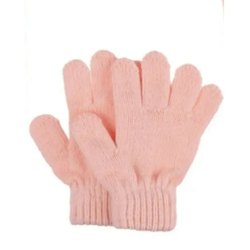 Kitti Kız Çocuk  Eldiven Atkı Bere Takım 1-4Yaş Soft Pembe - 4