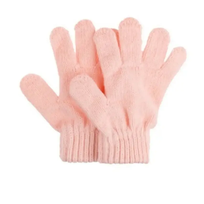Kitti Kız Çocuk Eldiven Atkı Bere Takım 1-4Yaş Soft Pembe - 2