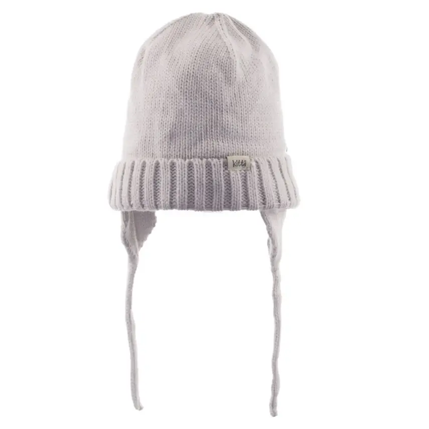 Kitti Unisex Bebek Bere Kulaklı Krem - 1