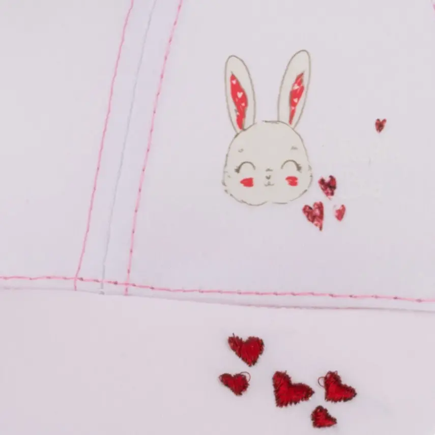 Kitti Unisex Bebek Şapka 0-18 Ay Beyaz - 2