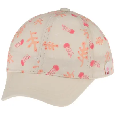 Kitti Unisex Bebek Şapka 1-3 Yaş Krem
