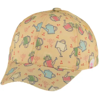 Kitti Unisex Bebek Şapka 1-3 Yaş Sarı