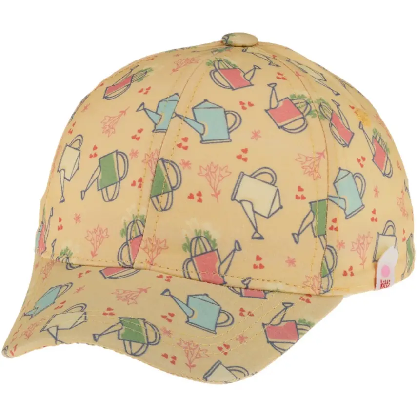 Kitti Unisex Bebek Şapka 1-3 Yaş Sarı - 1