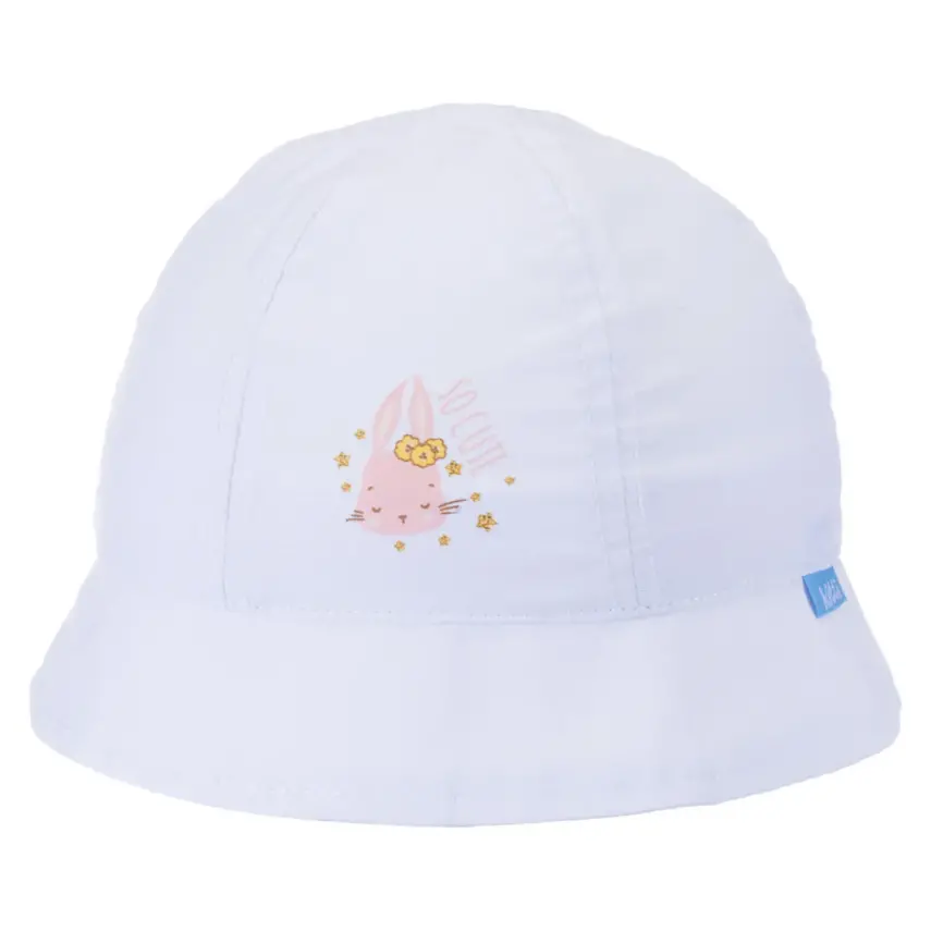Kitti Unisex Bebek Şapka Maksi 1-3 Yaş Beyaz - 1