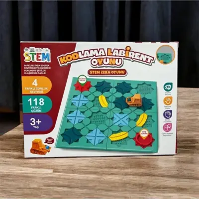 Kodlama Labirent Oyunu Stem Zeka - 1