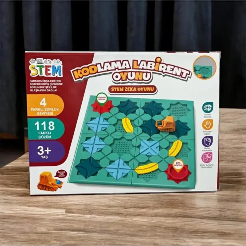 Kodlama Labirent Oyunu Stem Zeka - 1