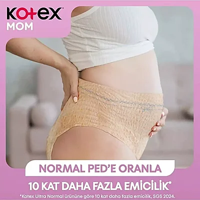 Kotex Mom Doğum Sonrası Emici Külot 8li L-XL Beden - 6