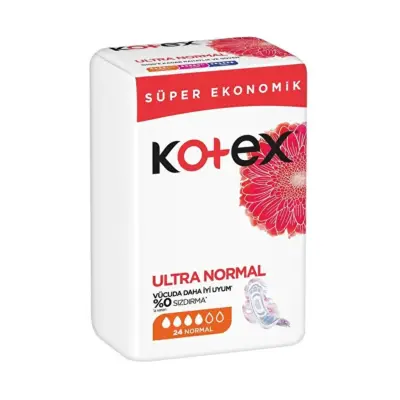 Kotex Ultra Quadro Normal 24'lü (1)