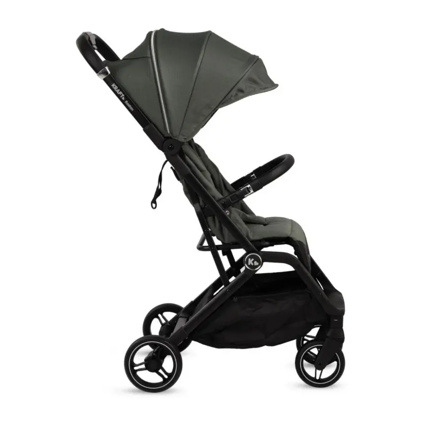 Kraft Boston Tek Elle Açılır Kapanır Hafif Kabin Bebek Arabası Green - 5