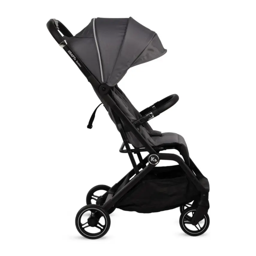 Kraft Boston Tek Elle Açılır Kapanır Hafif Kabin Bebek Arabası Grey - 4