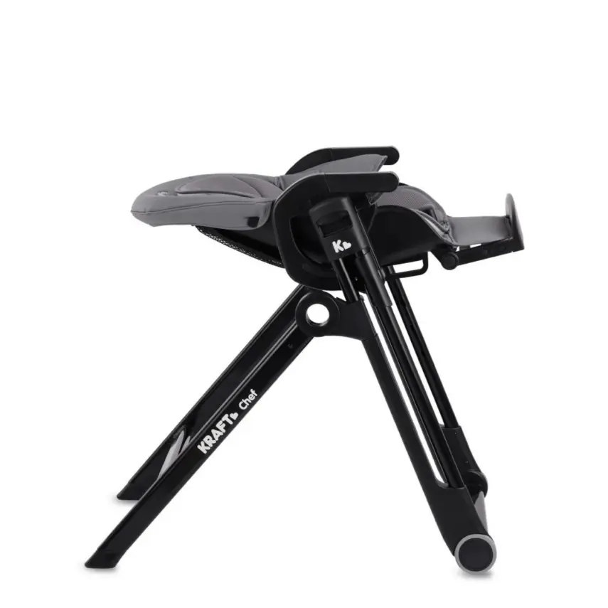 Kraft Chef Fonksiyonel Katlanabilir Çift Tepsili Mama Sandalyesi Green - 3