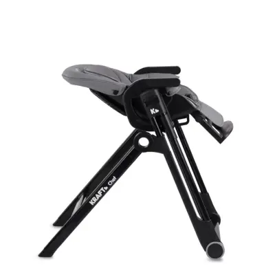 Kraft Chef Fonksiyonel Katlanabilir Çift Tepsili Mama Sandalyesi Grey - 2