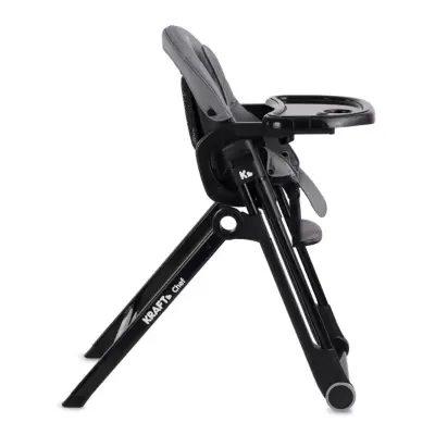 Kraft Chef Fonksiyonel Katlanabilir Çift Tepsili Mama Sandalyesi Grey - 8