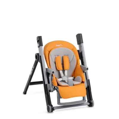 Kraft Chef Fonksiyonel Katlanabilir Çift Tepsili Mama Sandalyesi Orange - 6