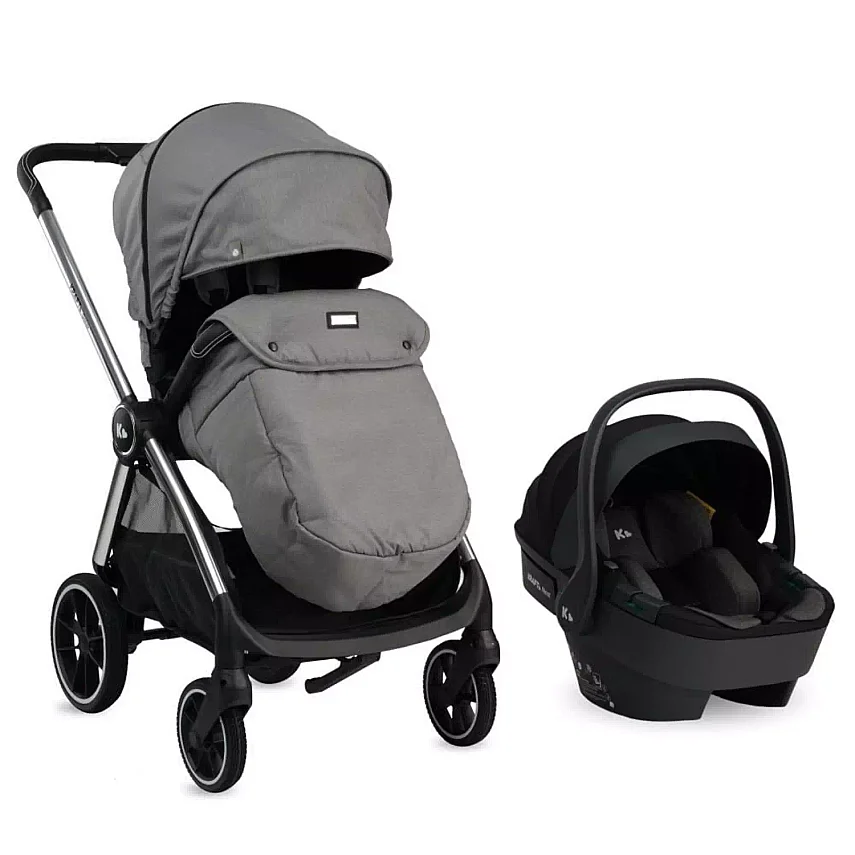 Kraft Dakar I-Size Travel Sistem Bebek Arabası Grey - 2