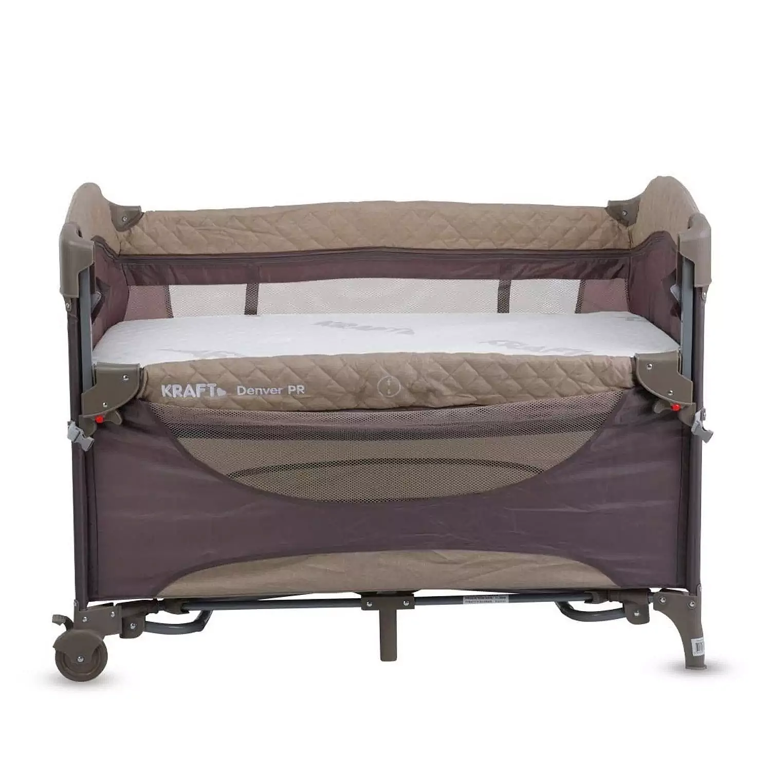 Kraft Denver Pr Anne Yanı Oyun Parkı Yatak Hediyeli 63x105 cm Beige