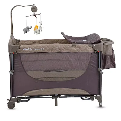 Kraft Denver Pr Anne Yanı Oyun Parkı Yatak Hediyeli 63x105 cm Beige - 2