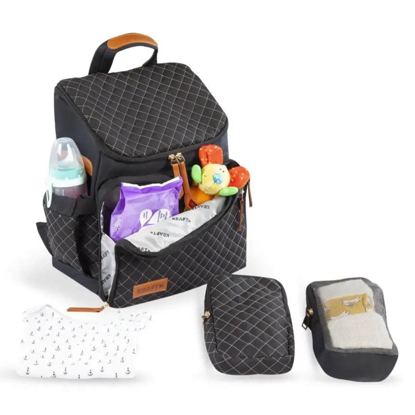 Kraft Diamond Anne Bebek Bakım Çantası Lacivert - 4