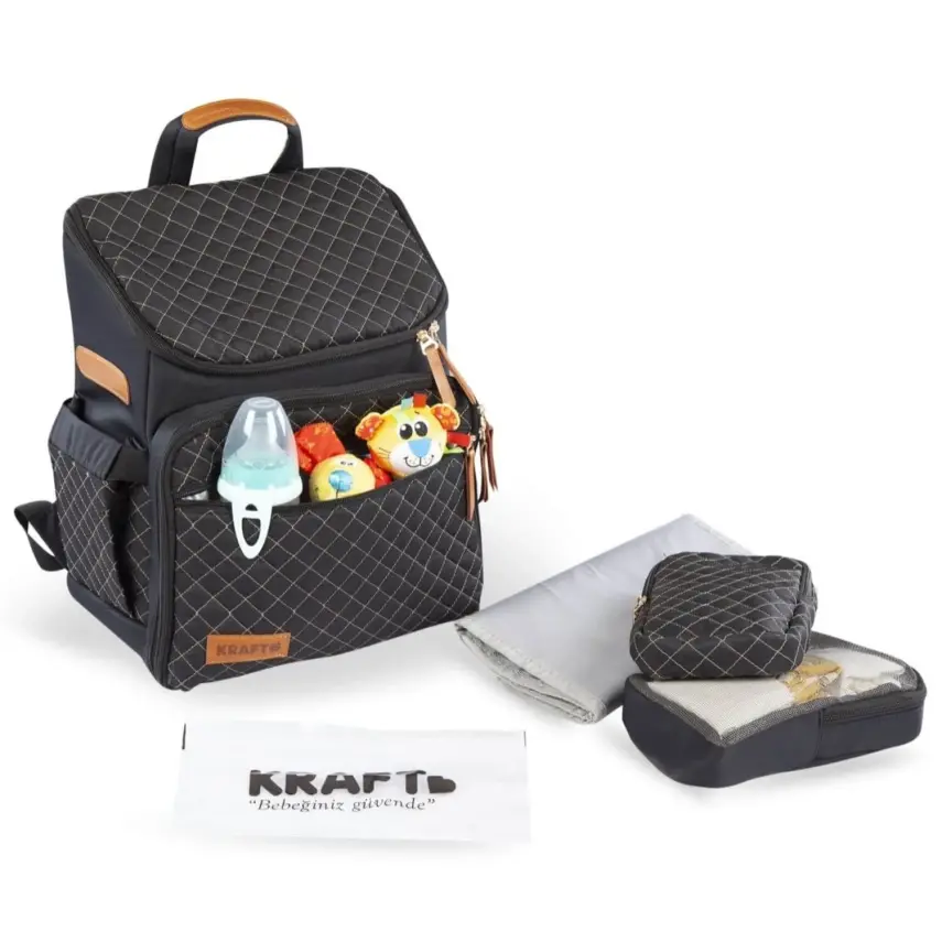 Kraft Diamond Anne Bebek Bakım Çantası Lacivert - 10