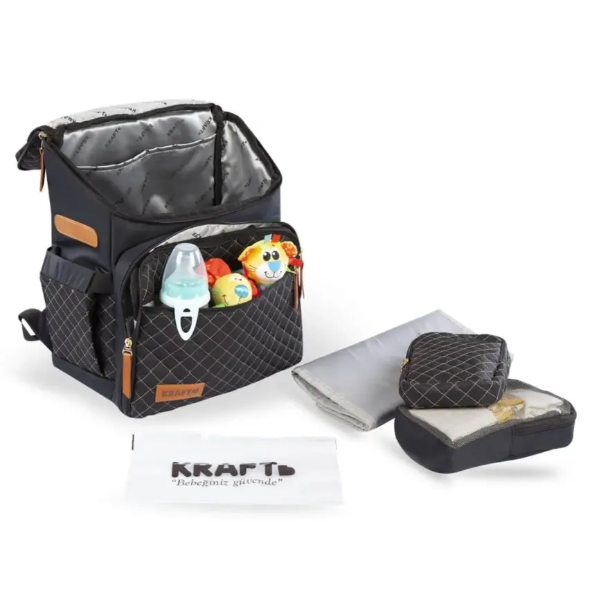 Kraft Diamond Anne Bebek Bakım Çantası Lacivert - 9