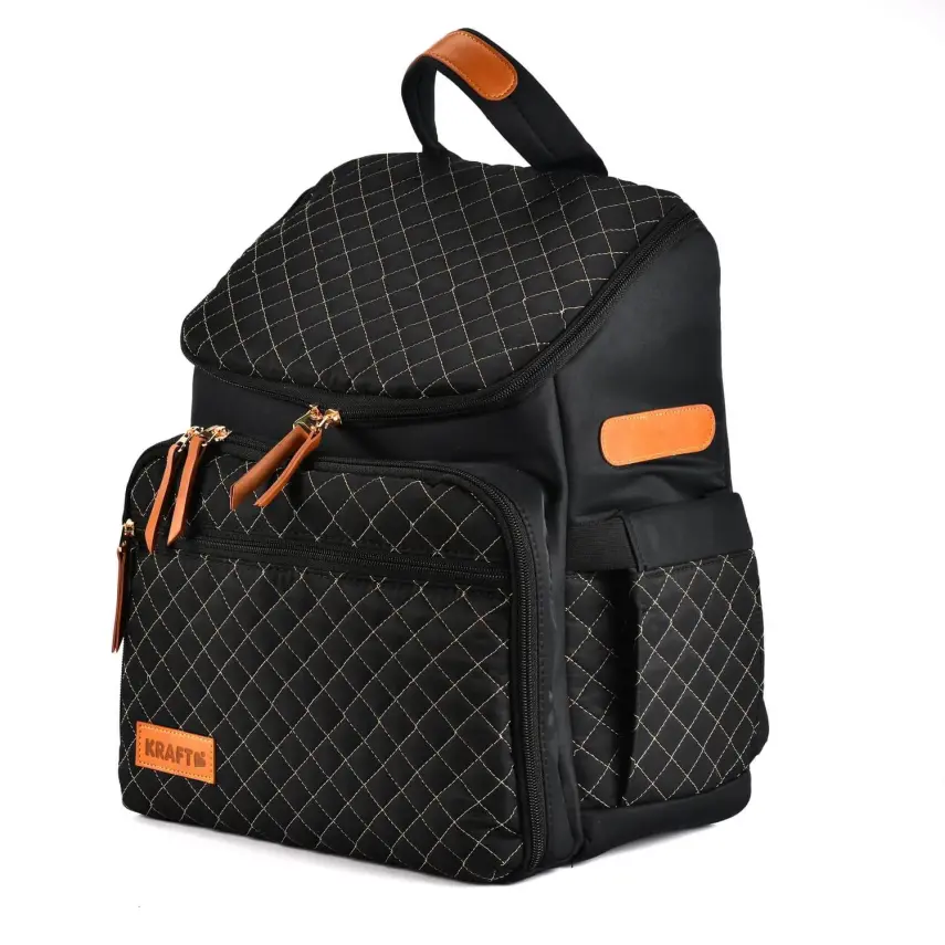 Kraft Diamond Anne Bebek Bakım Çantası Siyah - 5