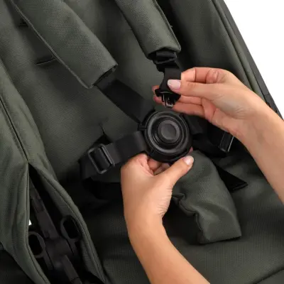 Kraft Duplo Tek Elle Katlanabilir İkiz Bebek Arabası Green - 23