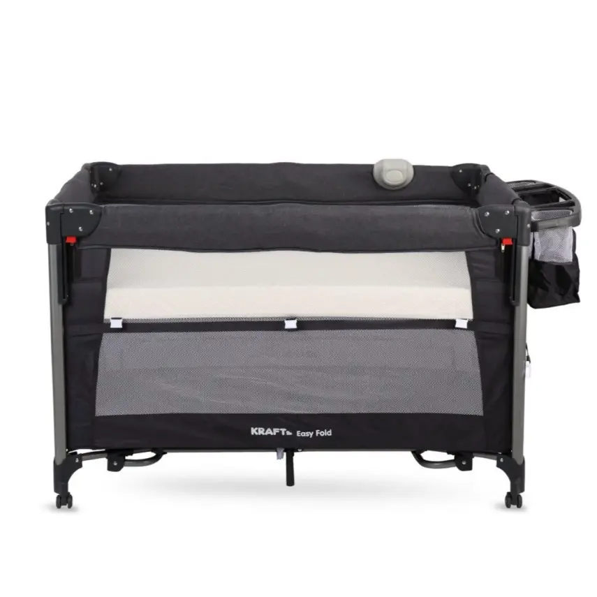 Kraft Easy Fold Anne Yanı Oyun Parkı 70x110 cm Dark Grey - 17