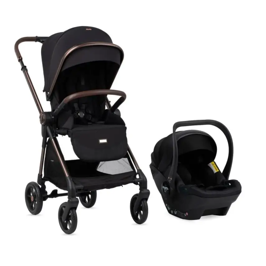 Kraft Focus Pr Çift Yönlü Kullanılabilen Travel - Seyahat Sistem Bebek Arabası Black - 1