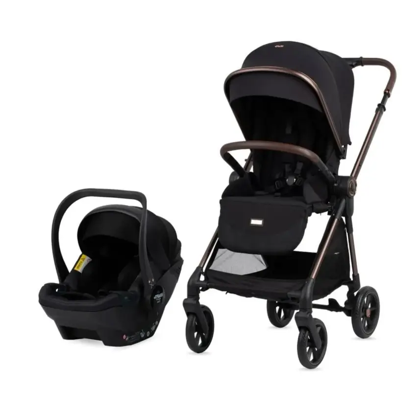 Kraft Focus Pr Çift Yönlü Kullanılabilen Travel - Seyahat Sistem Bebek Arabası Black - 2