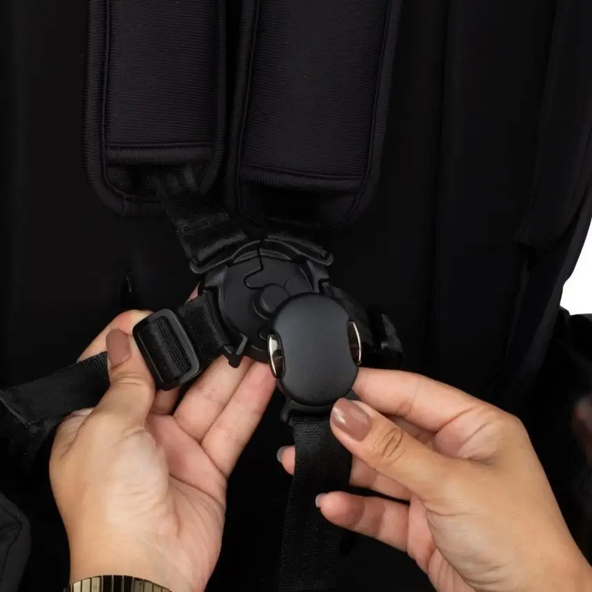 Kraft Focus Pr Çift Yönlü Kullanılabilen Travel - Seyahat Sistem Bebek Arabası Black - 25