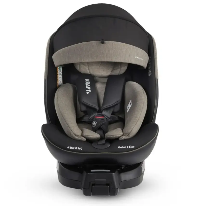 Kraft Galler I-Size İsofixli Oto Koltuğu 0-36 Kg Bamboo Green - 12