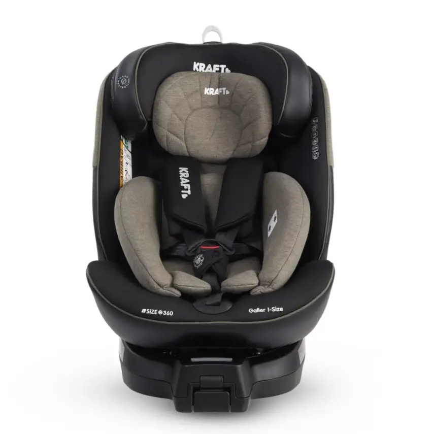 Kraft Galler I-Size İsofixli Oto Koltuğu 0-36 Kg Bamboo Green - 14
