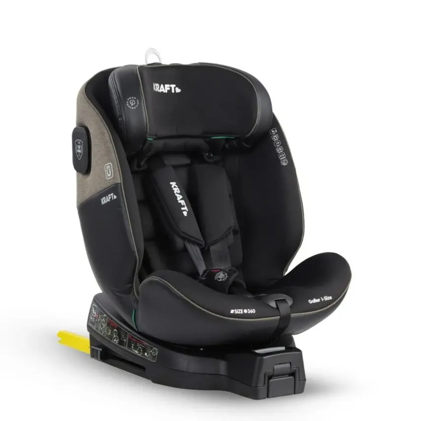 Kraft Galler I-Size İsofixli Oto Koltuğu 0-36 Kg Bamboo Green - 10