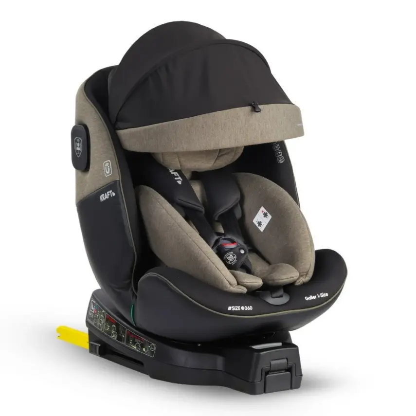 Kraft Galler I-Size İsofixli Oto Koltuğu 0-36 Kg Bamboo Green - 1