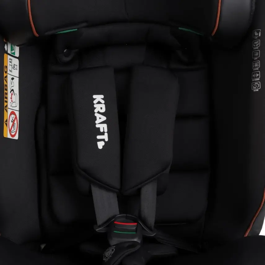 Kraft Galler I-Size İsofixli Oto Koltuğu 0-36 Kg Black - 5