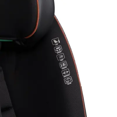 Kraft Galler I-Size İsofixli Oto Koltuğu 0-36 Kg Black - 15