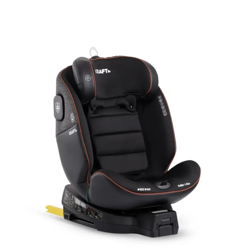 Kraft Galler I-Size İsofixli Oto Koltuğu 0-36 Kg Black - 32