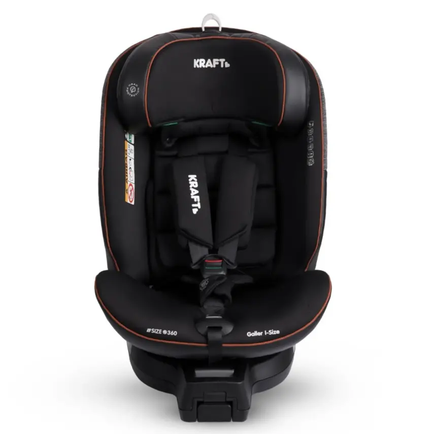 Kraft Galler I-Size İsofixli Oto Koltuğu 0-36 Kg Black - 35