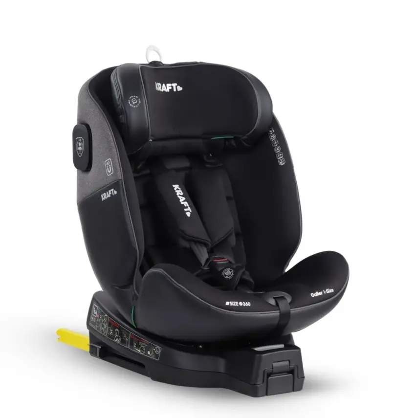 Kraft Galler I-Size İsofixli Oto Koltuğu 0-36 Kg Black - 4