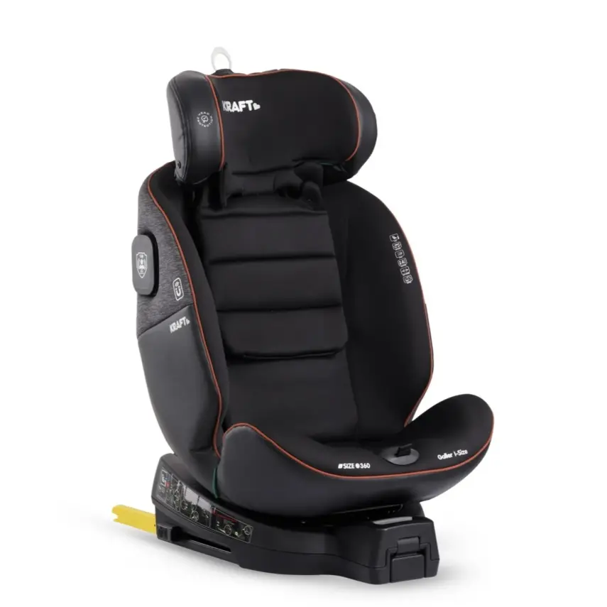 Kraft Galler I-Size İsofixli Oto Koltuğu 0-36 Kg Black - 23
