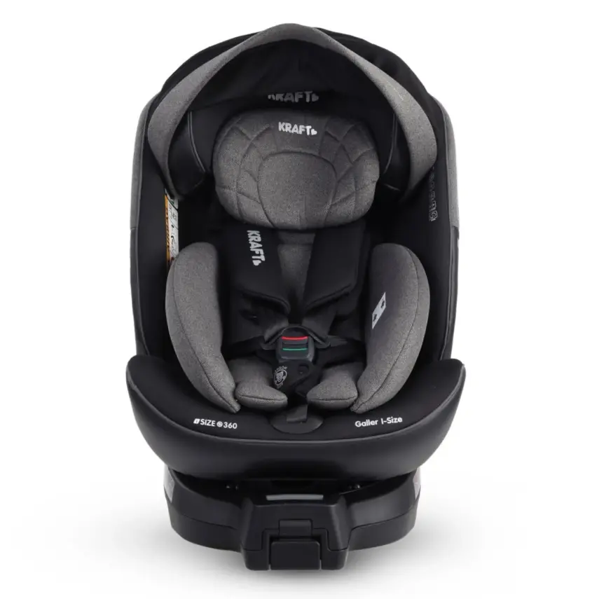 Kraft Galler I-Size İsofixli Oto Koltuğu 0-36 Kg Black - 6