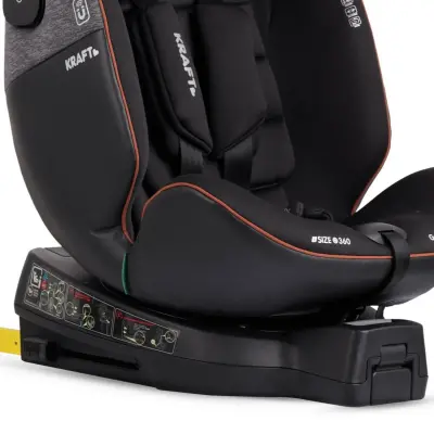 Kraft Galler I-Size İsofixli Oto Koltuğu 0-36 Kg Black - 40